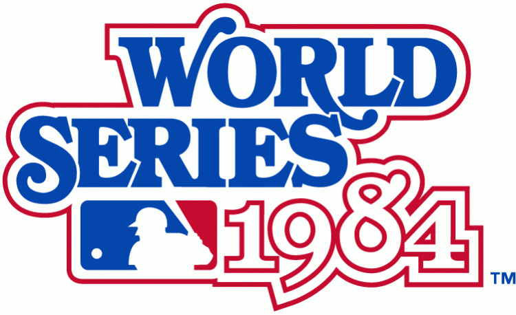 MLB World Series 1984 Primary Logo iron on transfers for T-shirts